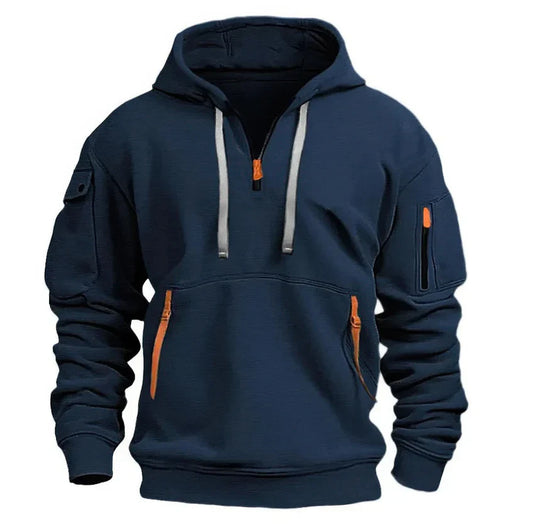 Sweat à Capuche avec Couvre-Visage Intégré pour Homme | Idéal pour Déplacements et Quotidien