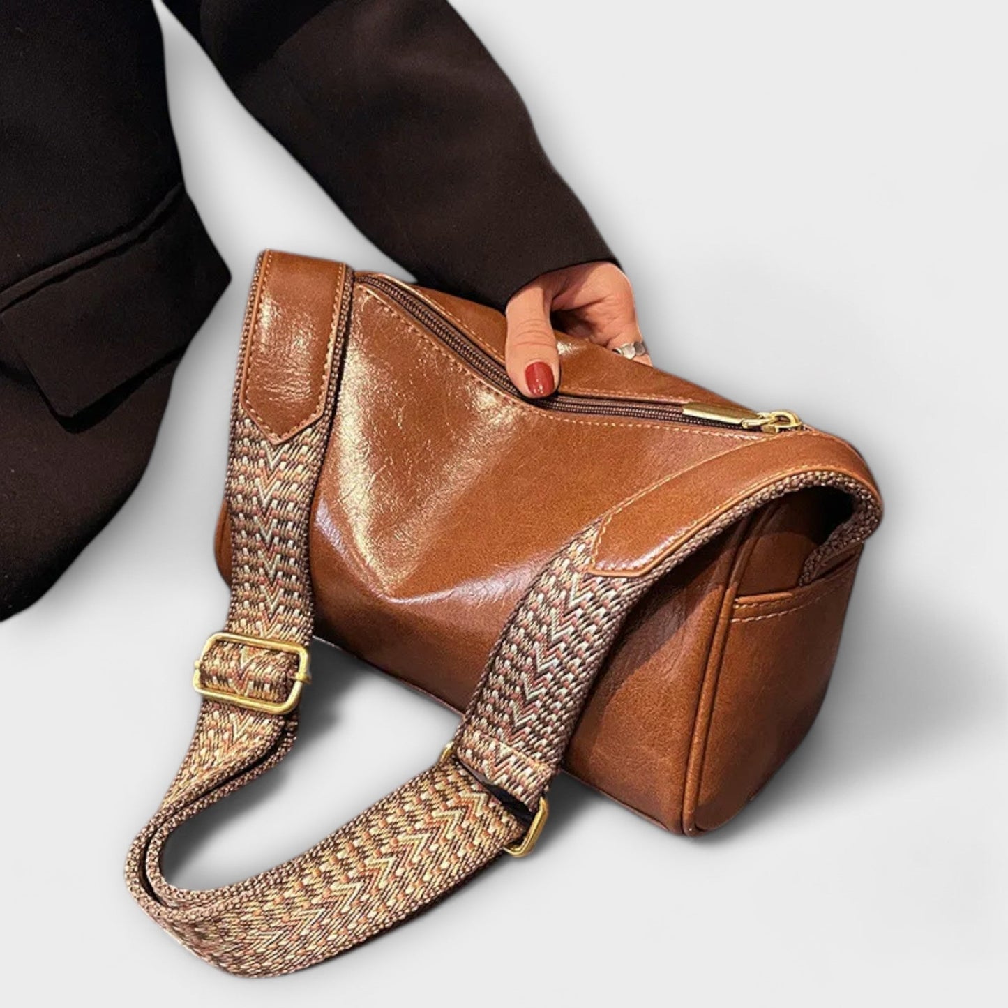 Sac À Bandoulière Avec Compartiment Principal Spacieux Pour Femme | Idéal Au Quotidien