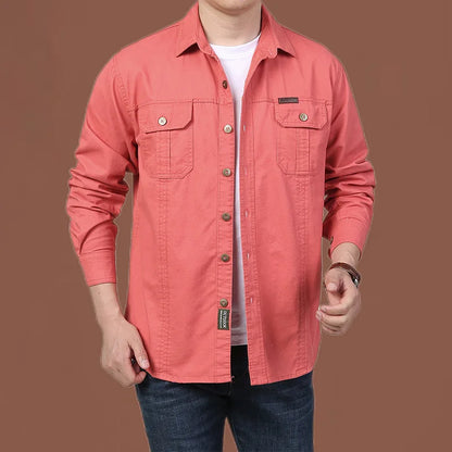 Chemise À Manches Longues avec Coupe Ajustée pour Homme | Idéale pour Un Usage Quotidien