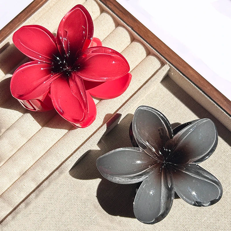 Pince À Cheveux Avec Motif Floral Dégradé Pour Femmes | Idéale Pour Les Coiffures D’Été