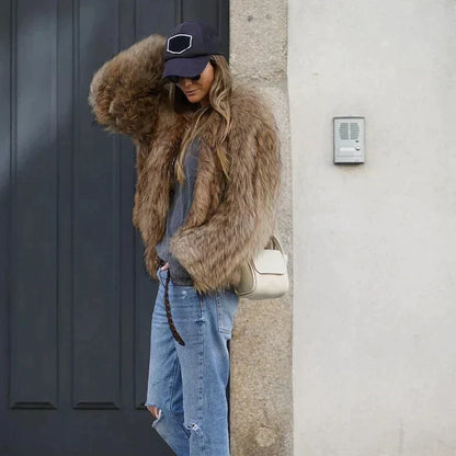 Veste Courte avec Manches Longues pour Femme | Idéale pour l’Hiver