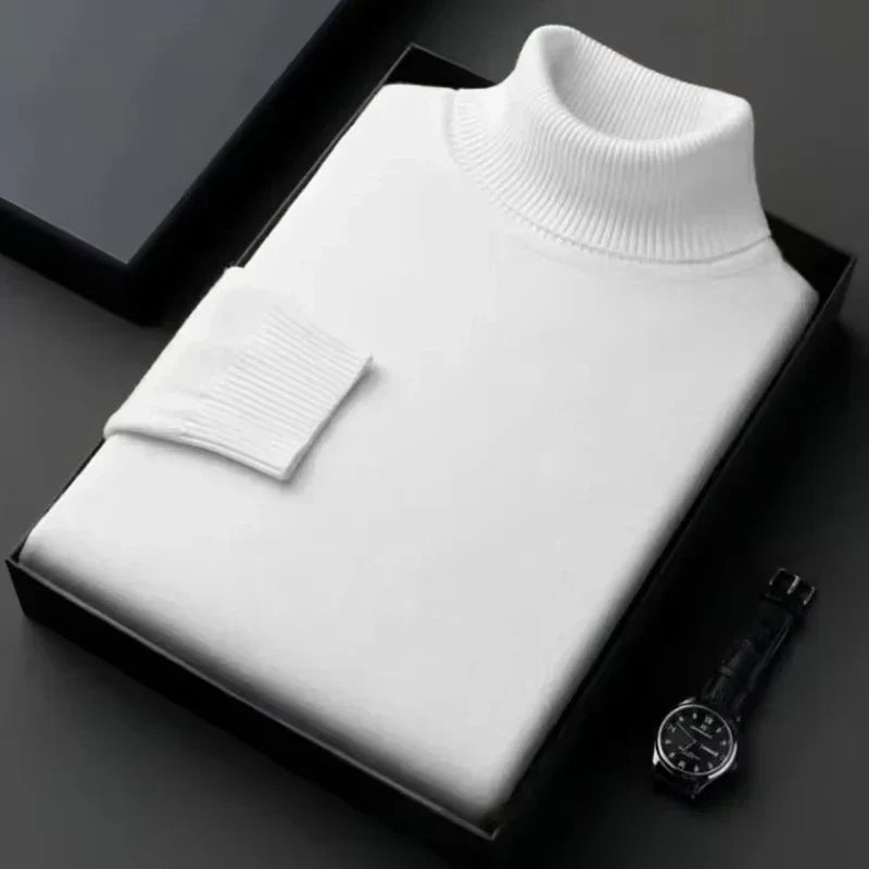 Pull à col roulé pour hommes