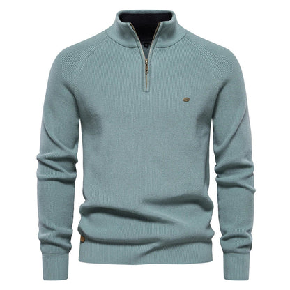 Pull Zippé À Col pour Hommes | Idéal pour Un Usage Quotidien Et Les Occasions Décontractées