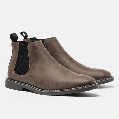 Chelsea boots avec panneaux élastiques pour homme | Idéales pour l'automne