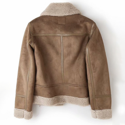 Blouson Court avec Col et Manches Longues pour Femme | Idéal pour la Mi-Saison