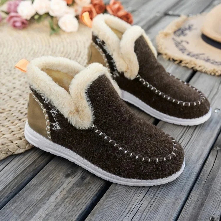 Bottes À Silhouette Décontractée Avec Semelle Plate Pour Femmes | Idéales Pour L’automne Et L’hiver