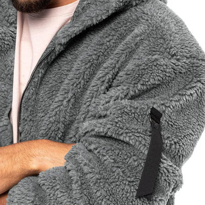 Veste Zippée avec Capuche et Poche sur Manche pour Adultes | Idéale pour l’Hiver