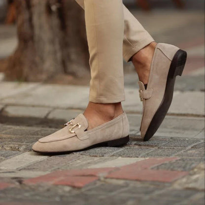 Mocassins pour homme à mors métallique | Idéal pour le bureau et les occasions habillées