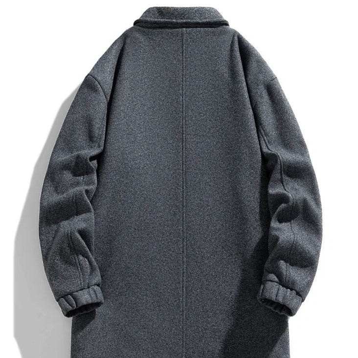 Trench avec Fermeture À Boutons pour Homme | Idéal pour Les Saisons De Transition
