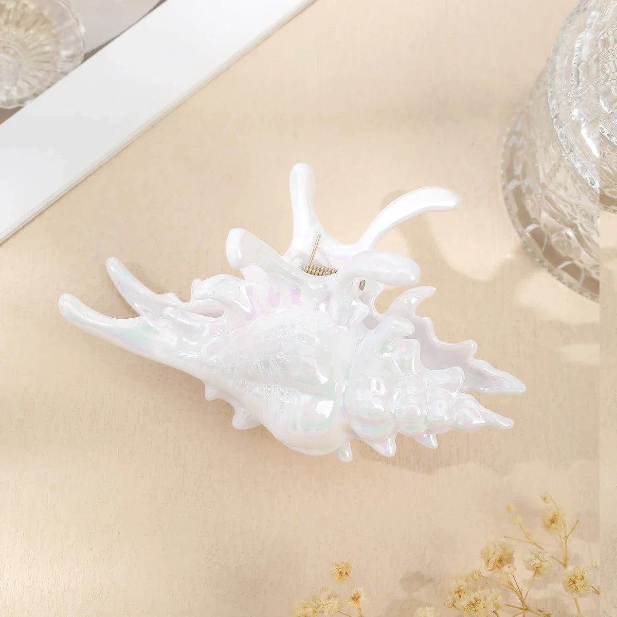 Pince À Cheveux Avec Design Inspiré D’Un Coquillage Pour Femmes | Idéale Pour Les Coiffures D’Été