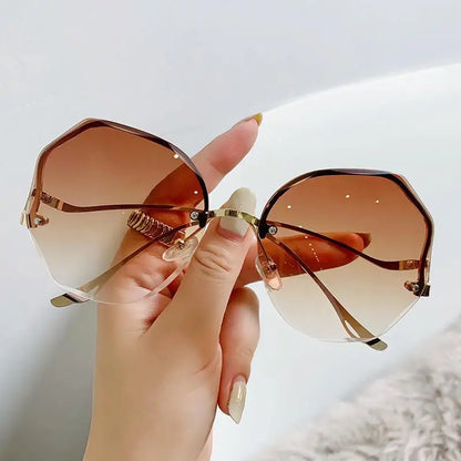 Lunettes de Soleil Carrées Oversize Avec Protection UV Pour Femme | Idéales Pour Un Usage Quotidien
