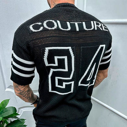 Chemise Slim Fit avec Design Tricoté pour Homme | Idéale pour un Usage Quotidien