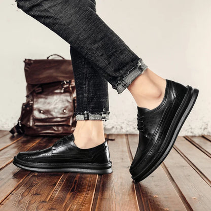 Chaussures derby avec décor brogue pour hommes | Idéal pour les occasions habillées et les sorties décontractées