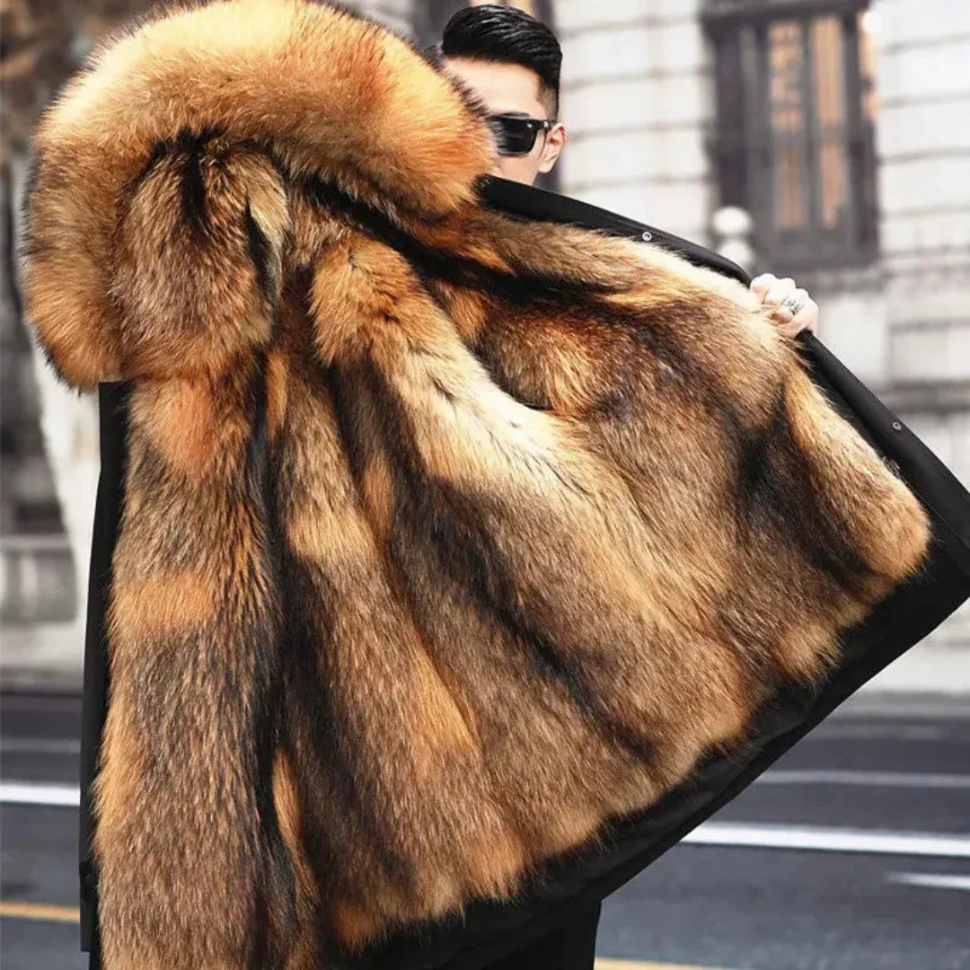 Parka d’Hiver avec Capuche pour Homme | Idéale pour la Saison Froide