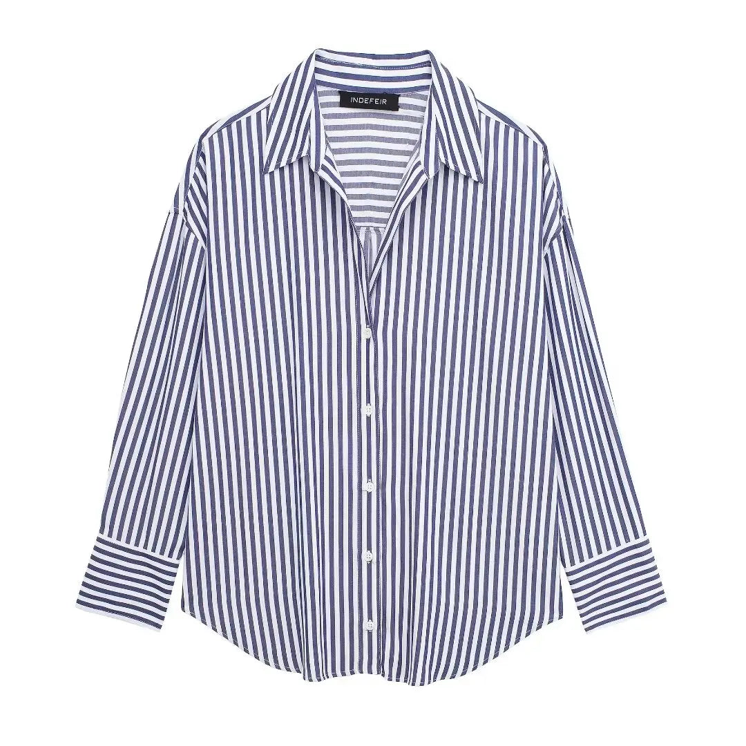 Blouse À Manches Longues Avec Coupe Ajustée Pour Femme | Idéale Pour Usage Quotidien Et Professionnel