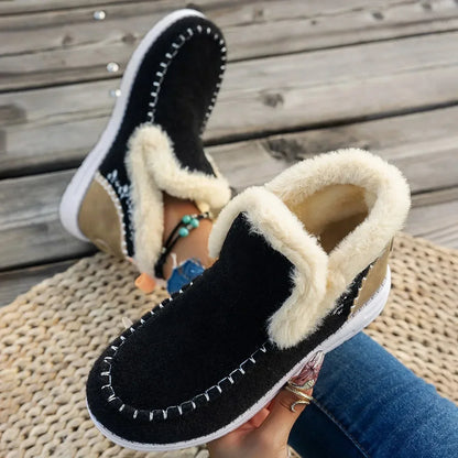 Bottes À Silhouette Décontractée Avec Semelle Plate Pour Femmes | Idéales Pour L’automne Et L’hiver