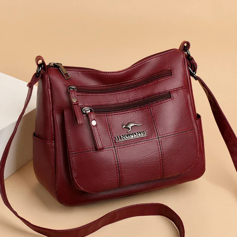 Sac À Bandoulière Avec Compartiments Multiples Pour Femme | Idéal Au Quotidien