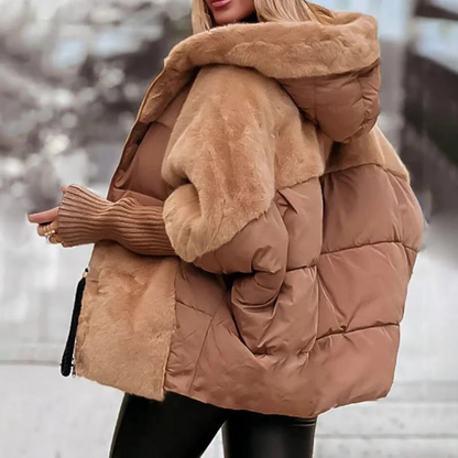 Manteau d’Hiver avec Manches Longues pour Femme | Idéal pour l’Automne et l’Hiver