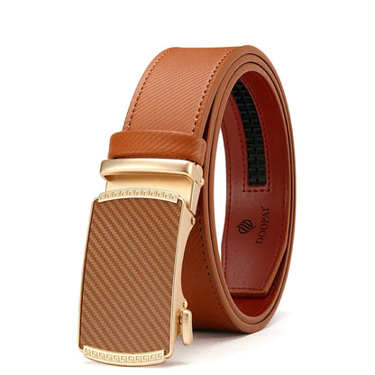 Ceinture Avec Boucle Automatique Pour Homme | Idéal Pour Tenues Quotidiennes Et Formelles