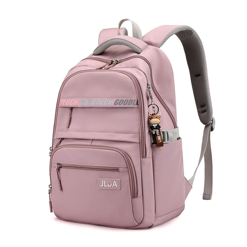 Sac À Dos avec Compartiment Spacieux Et Poches Multiples pour Adulte | Idéal pour L’École, L’Université Et Les Voyages