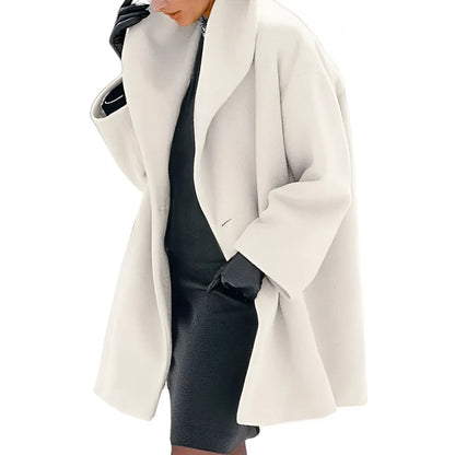 Trench-Coat Long Avec Coupe Ample Pour Femmes | Idéal Pour Toutes Les Saisons Et Un Usage Quotidien