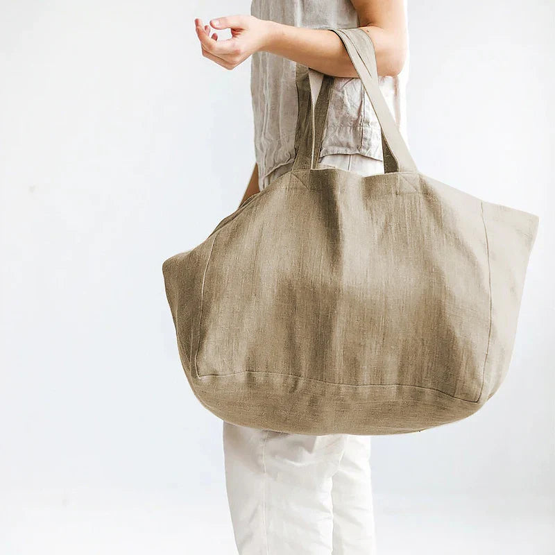 Sac Cabas avec Grande Capacité Et Poignées Larges pour Femme | Idéal pour Les Courses, Les Voyages Et L’Usage Quotidien