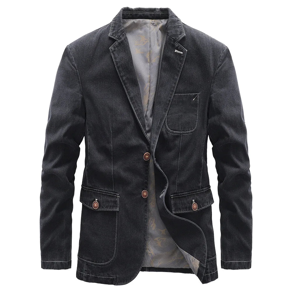 Blazer Pour Homme Avec Coupe Décontractée Et Poches Fonctionnelles Pour Adulte | Idéal Pour Usage Quotidien Et Semi-Formel