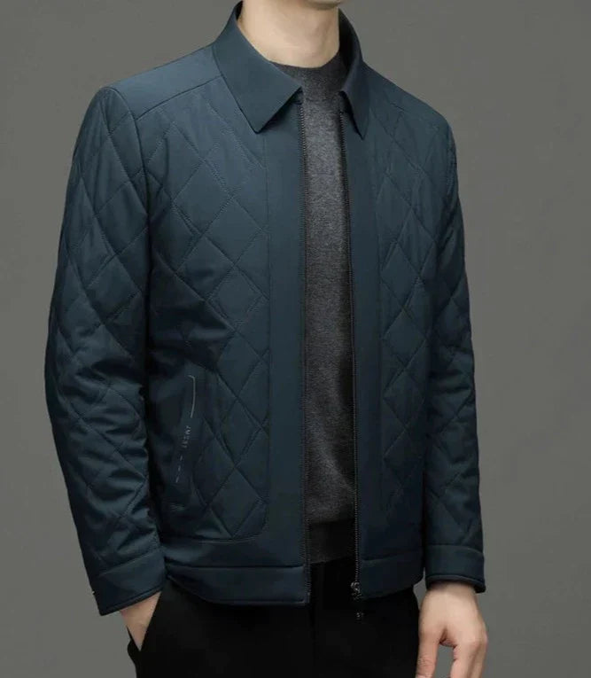 Veste Matelassée Légère Avec Coupe Ajustée Pour Hommes | Idéal Pour Saisons Fraîches
