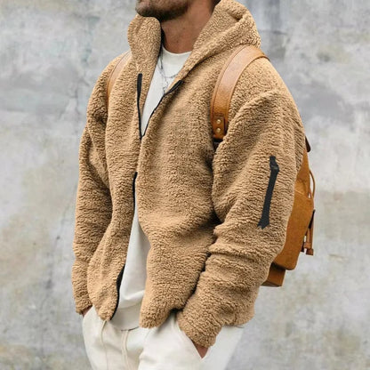 Veste Zippée avec Capuche et Poche sur Manche pour Adultes | Idéale pour l’Hiver