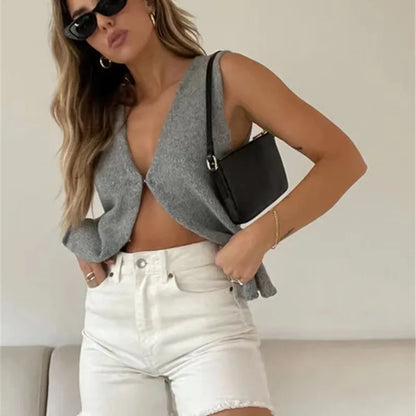 Top Sans Manches Avec Coupe Décontractée Pour Femme | Idéal Pour Le Quotidien