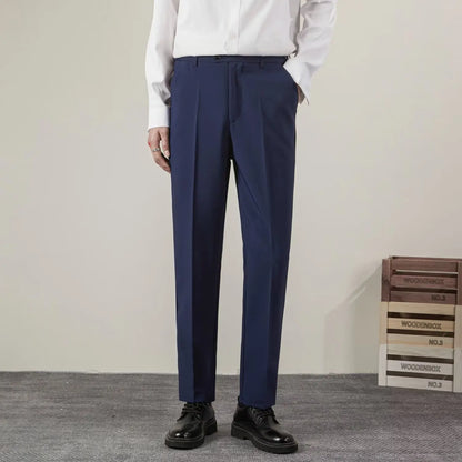 Pantalon Casual à Coupe Slim pour Homme | Idéal pour le Quotidien et le Bureau