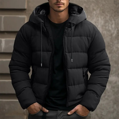Doudoune avec Capuche Ajustable pour Homme | Idéale pour les Activités Hivernales