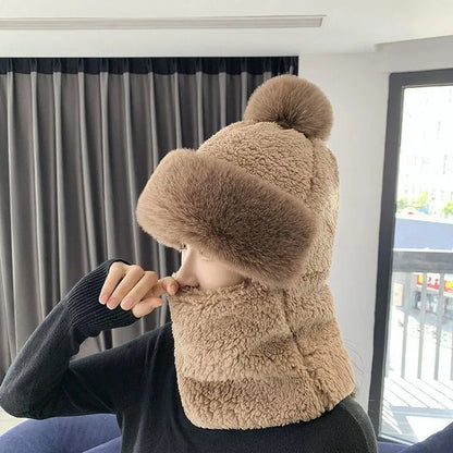 Ensemble Bonnet Et Cache-Cou Tricoté pour Adultes | Idéal pour L’Hiver