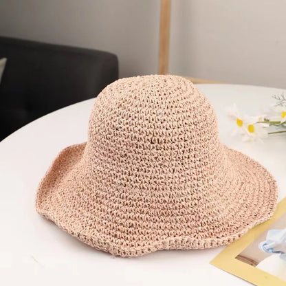 Chapeau De Soleil Pliable À Large Bord Pour Femme | Idéal Pour La Plage Et Les Activités En Extérieur