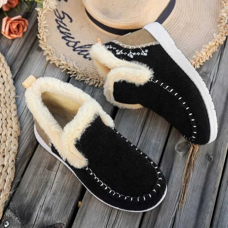 Bottes À Silhouette Décontractée Avec Semelle Plate Pour Femmes | Idéales Pour L’automne Et L’hiver