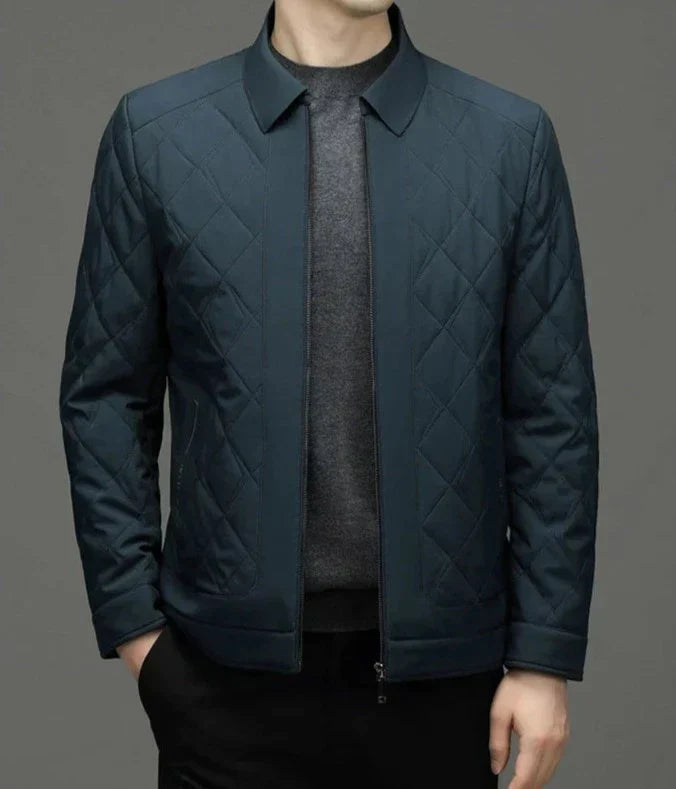 Veste Matelassée Légère Avec Coupe Ajustée Pour Hommes | Idéal Pour Saisons Fraîches