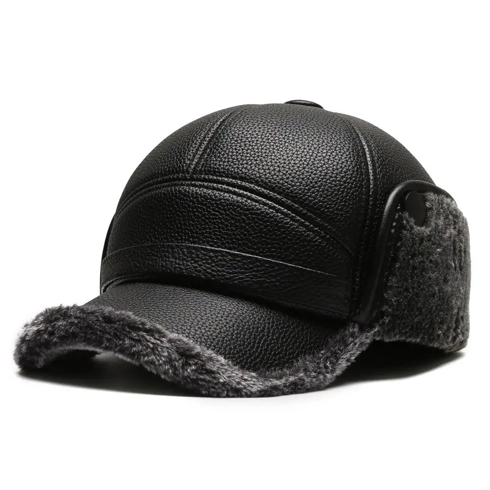 Casquette D’Hiver avec Oreillettes Ajustables pour Homme | Idéale pour Les Activités En Extérieur