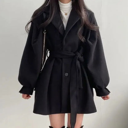 Trench-Coat Avec Ceinture Et Coupe Oversize Pour Femme | Idéal Pour Mi-Saison