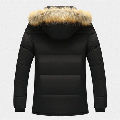 Parka Longue avec Capuche pour Homme | Idéal pour Les Jours Froids