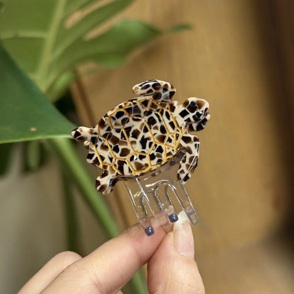 Pince À Cheveux Avec Motifs Marins Pour Femmes | Idéale Pour Les Coiffures D’Été