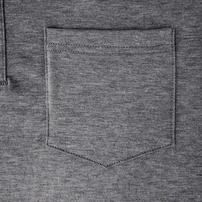 Chemise À Manches Longues Avec Col Contrasté Et Poche Poitrine Pour Homme | Idéale Pour Le Quotidien Et Les Occasions Semi-Formelles