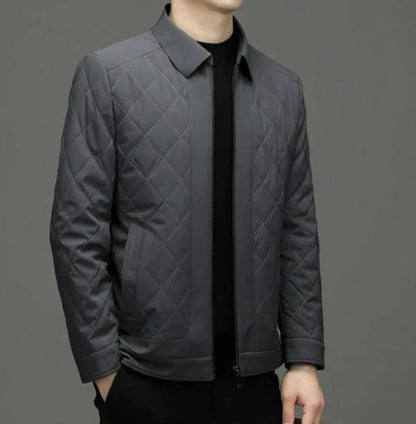 Veste Matelassée Légère Avec Coupe Ajustée Pour Hommes | Idéal Pour Saisons Fraîches