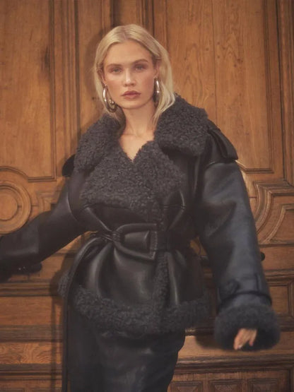 Veste Zippée à Col Revers avec Doublure Intérieure pour Femme | Idéale pour l’Automne et l’Hiver