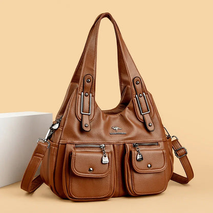 Sac À Épaule D’Inspiration Rétro Avec Bandoulière Réglable Pour Femmes | Idéal Pour Le Jour Et Le Soir
