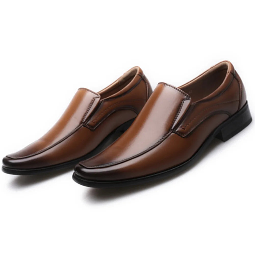 Mocassins à bout carré pour hommes