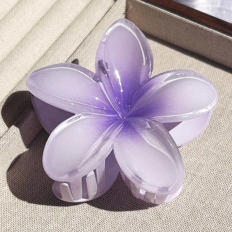 Pince À Cheveux Avec Motif Floral Dégradé Pour Femmes | Idéale Pour Les Coiffures D’Été