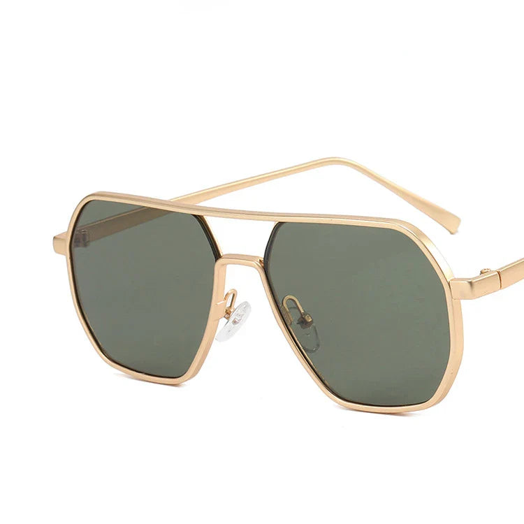 Lunettes De Soleil Rétro À Monture Fine Pour Homme | Idéal Pour Usage Quotidien En Extérieur
