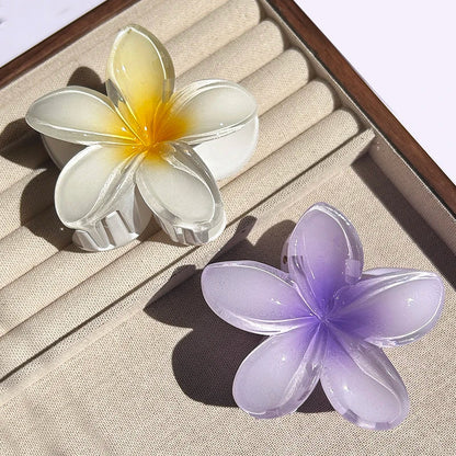 Pince À Cheveux Avec Motif Floral Dégradé Pour Femmes | Idéale Pour Les Coiffures D’Été