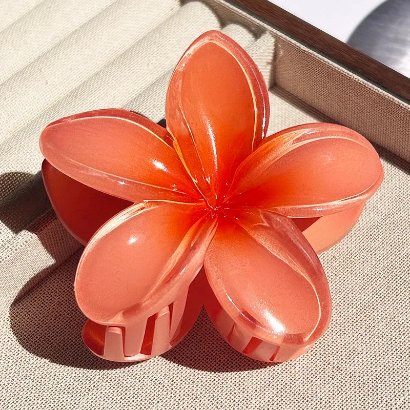Pince À Cheveux Avec Motif Floral Dégradé Pour Femmes | Idéale Pour Les Coiffures D’Été
