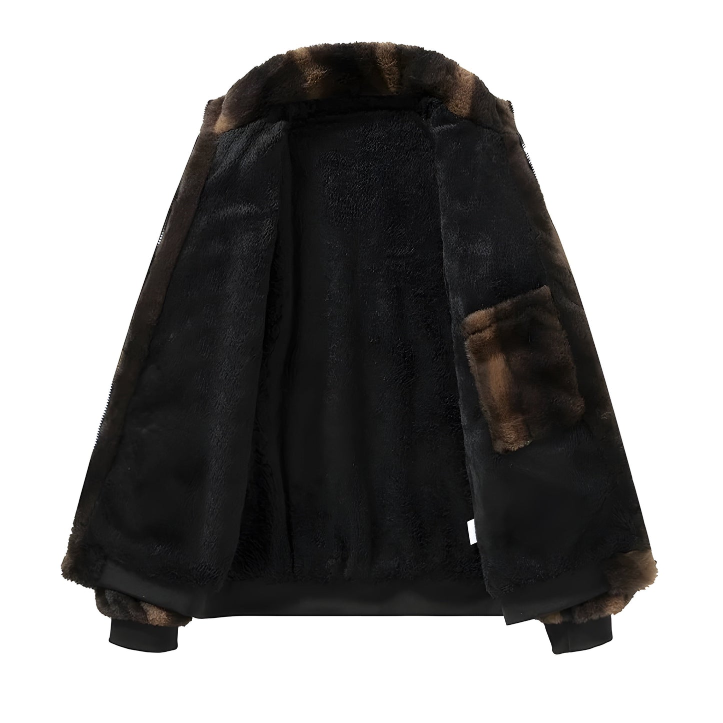 Blouson Bombardier avec Fermeture Zippée pour Homme | Idéal pour La Saison Froide
